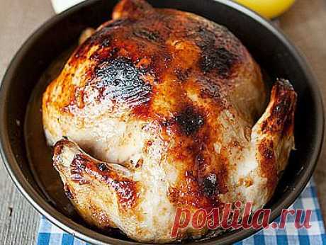 Курица, запеченная в духовке - рецепт приготовления с фото / COOK-MASTER.RU