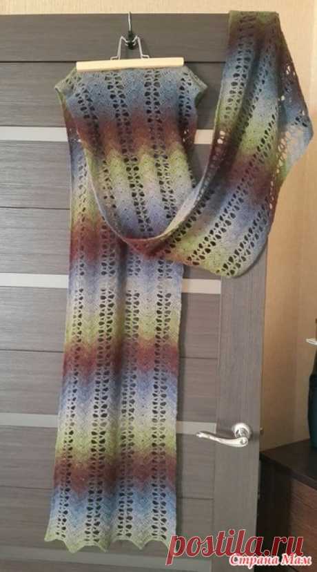 То ли шарф, то ли палантин - Вязание - Страна Мам