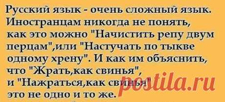 Ещё раз о тонкостях русского языка…