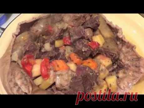 Бүрме қарын(жылқы қарны)2|Казахское бүрме қарын(из конины)|meat in tripe