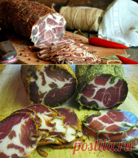 Сыровяленое мясо в домашних условиях