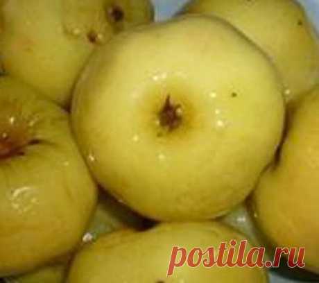 Рецепт моченых яблок | Банк кулинарных рецептов