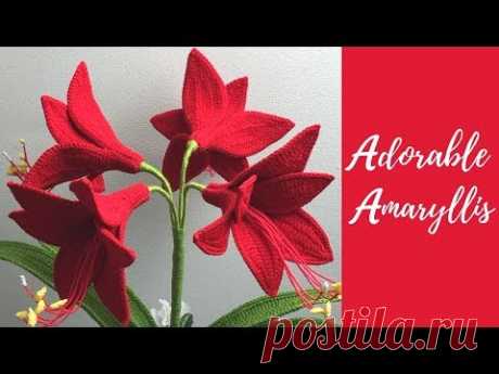 Как к Вязанию крючком Amaryllis