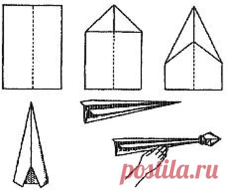 Как сделать самолетик-планер