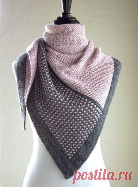 Pink Graphite Knitting pattern by Melanie Rice