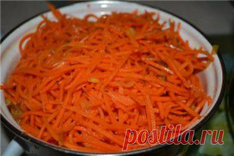Морковка и капуста по-корейски