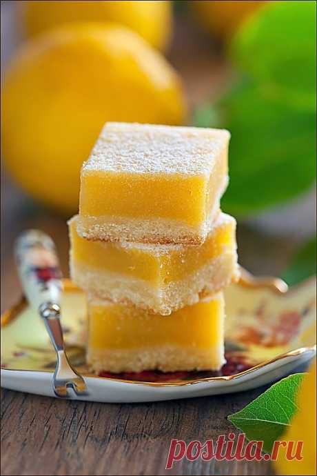 Перлы от La Perla - ЛИМОННЫЕ КВАДРАТИКИ (Lemon Bars)