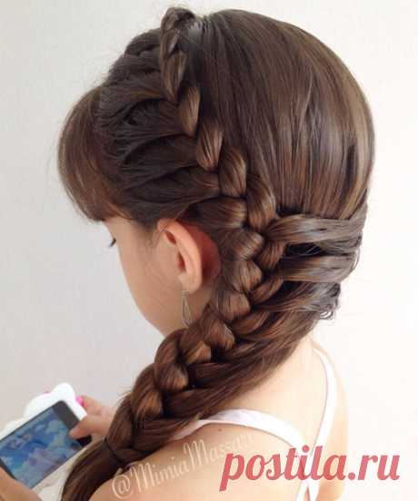 Side Braided Hairstyles 2016 for Little Girls | Full Dose