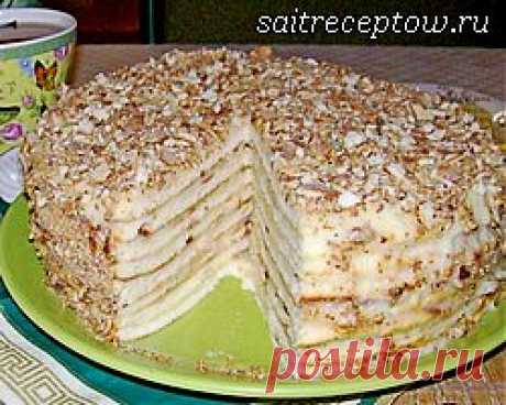 Быстрый торт на сковороде | Сайт рецептов