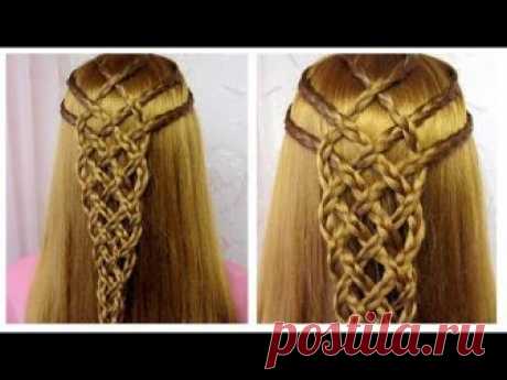 Coiffure pour tous les jours cheveux long/mi long 💎 facile à faire 💎 Coiffure avec tresses