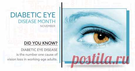 Diabetic Eye Disease Month - Don't Sugarcoat it! :- 

Diabetes is a condition that damages the body’s ability to process sugar in the blood. The condition is also responsible for causing the loss of the vision.

November is the Diabetic eye disease month, and we need to be more informed about diabetes and diabetic eye disease.

“According to latest reports by Prevent Blindness America, the emerging new cases of blindness and vision loss are mostly due to diabetes.”...