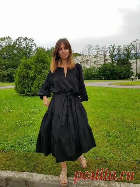 Платье с оборками / Leff4a / 12.07.2020 / Фотофорум на BurdaStyle.ru
