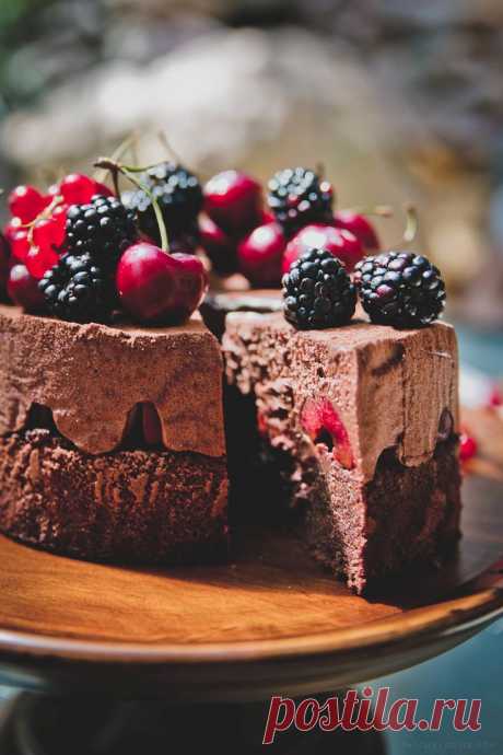 Black Forest Mousse Cake