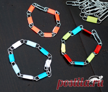 Paperclip bracelets | krokotak