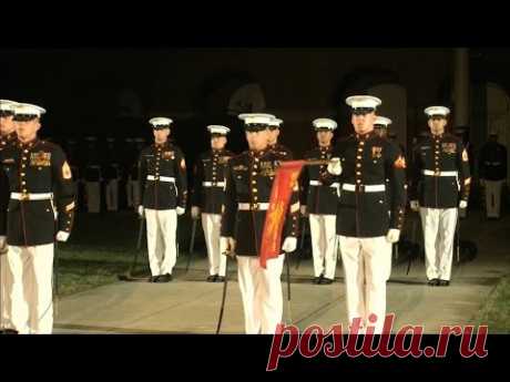 Evening Parade At Marine Barracks Washington