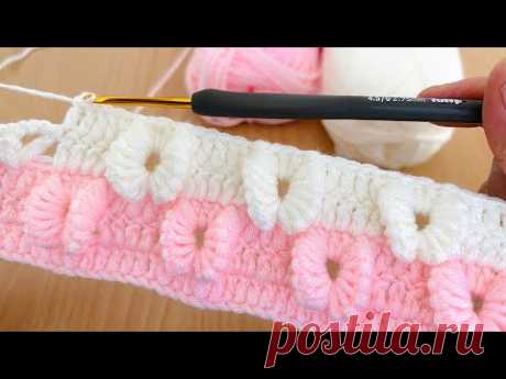 👌🏻knit this model like this 💯✅ crochet butterfly knitting blanket model / fluffy knitting model