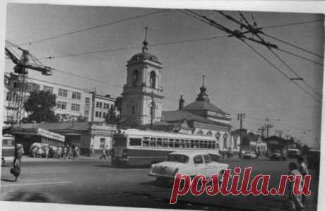 Храм Спаса Преображения на Преображенке
1963 год.