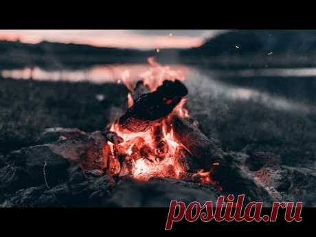 Relaxing Music & Campfire - Relaxing Guitar Music, Soothing Music, Calm Music