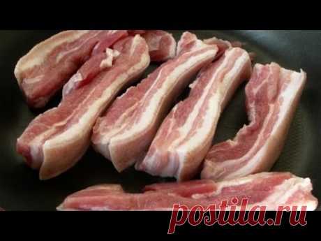 Как мариновать подчеревок. | How to marinate the pork belly.