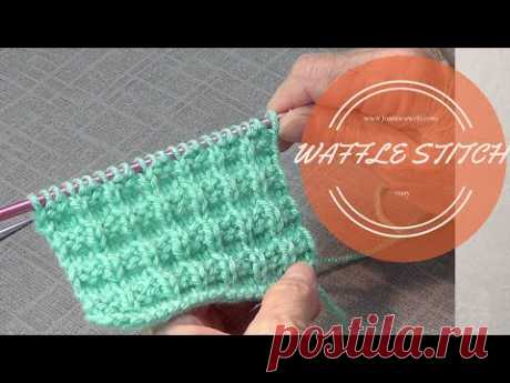 Waffle Knit Stitch