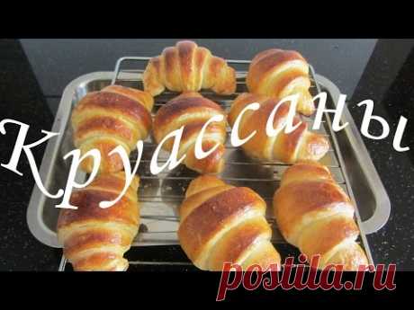 Круассаны Французская выпечка Рецепт видео как делать Круассаны Croissantrecipes