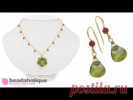 How to make the Wreath Necklace and Earring Set