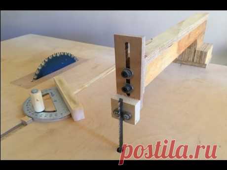 4 in 1 Workshop Accessories (blade guide, miter gauge, crosscut sled) - 4 in 1 ç.i. Aparatları