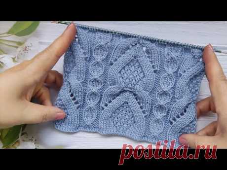 Cable Stitch Knitting Pattern| Zopfmuster stricken | Punto Trecce ai ferri| Point Torsades au Tricot