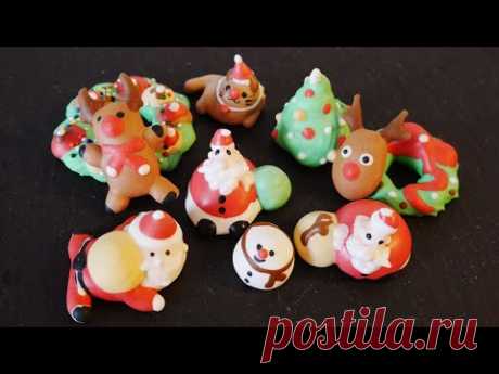 【聖誕節特輯】太療癒了！聖誕可愛動物蛋白糖/馬林糖 Christmas cute 3D meringue cookie