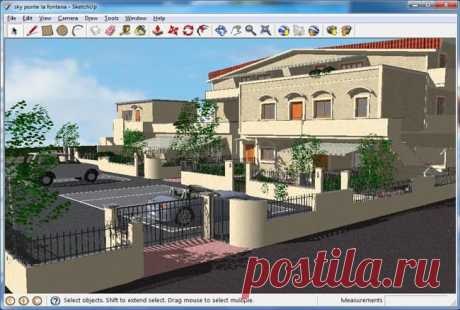 Sketchup -  на русском для моделирования 3d объектов