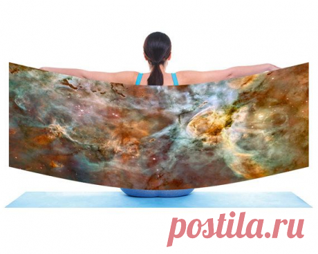 Carina Nebula Galaxy Scarf / Shawl / Sarong by FreshPrintsofCT