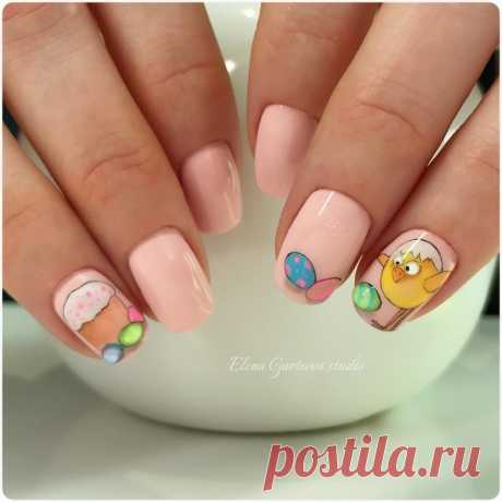 Маникюр на Пасху 2018-самые новые идеи | Nailspiration.net