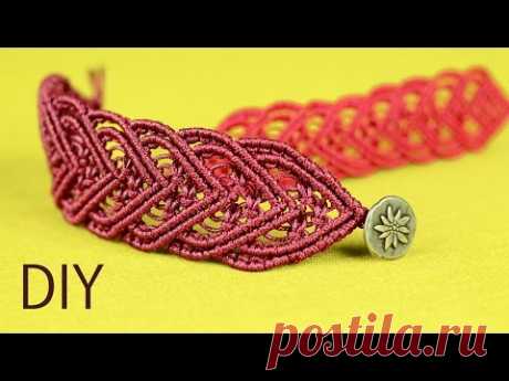 Amazing Macramé Heart Bracelet Tutorial ❤