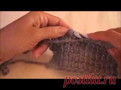 How to do Tunisian Purl Stitch