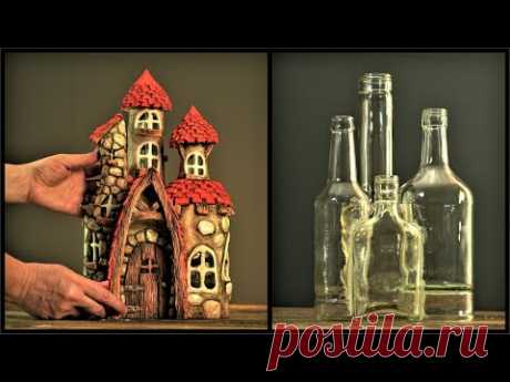 ❣DIY Fairy House Using Glass Bottles❣