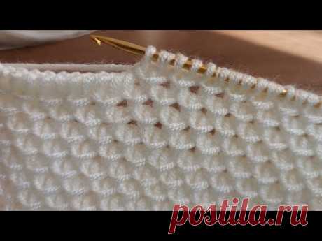 Super Easy Tunisian Knitting - Tunus Örgü Modeline Bayılacaksınızz