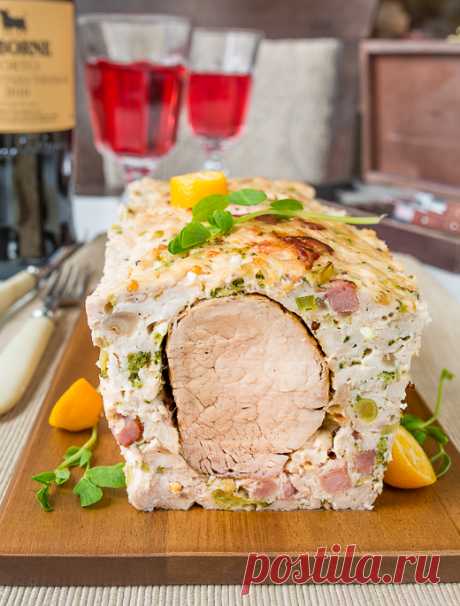 Куриный террин со свиной вырезкой - Пошаговый рецепт с фото | Вторые блюда | Вкусный блог - рецепты под настроение