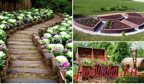 17 декоративных огородов, которые вдохновят навести красоту на своем участке