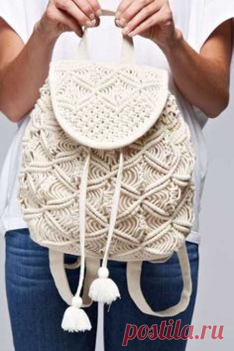 Crochet Mini Backpack…