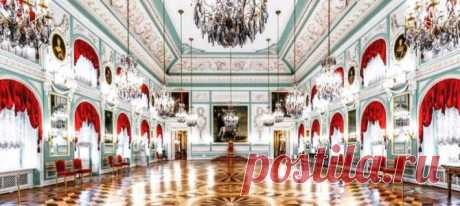 Русское барокко:Большой дворец в Петергофе.Часть 2.