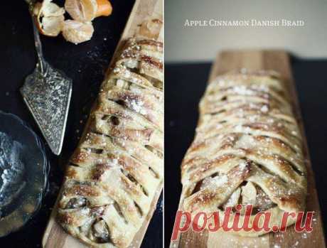 Датская плетенка с яблоками Ингредиенты:... / Еда и напитки / Bon Appétit.Sweets are submitted / Pinme.ru / Дарья Лутохина