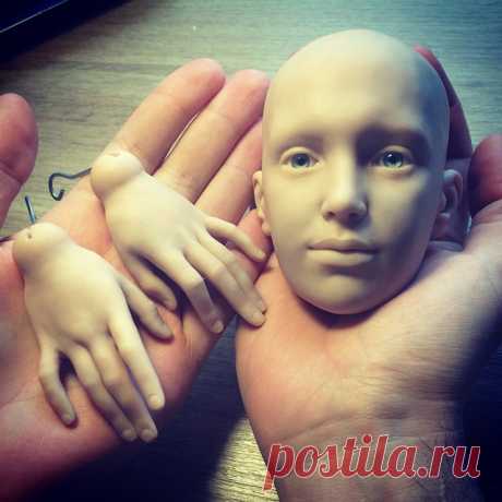 #art #bjd #craftdoll #doll #dollmaker #sculpture #polymerclay #process #LivingDoll #шарнирнаякукла #скульптура #ручнаяработа #процесс #полимернаяглина