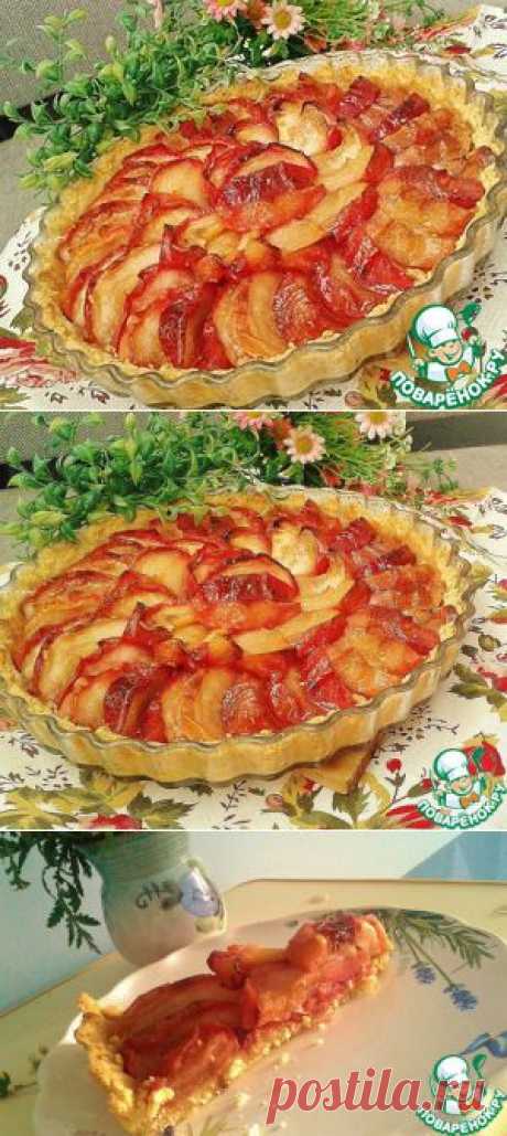 Нормандский яблочный пирог - кулинарный рецепт