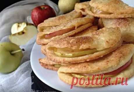 Творожно-песочное печенье с яблоками - медиаплатформа МирТесен