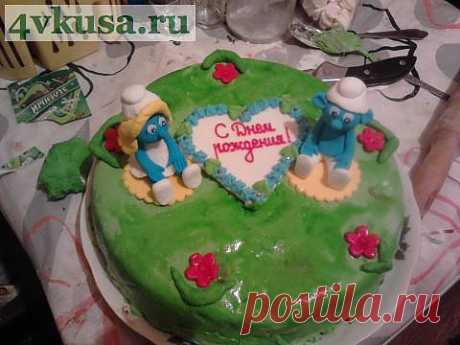 Торт сынульке на 5 лет! | 4vkusa.ru