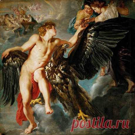 Похищение Ганимеда - 1611 - 1612. Питер Пауль Рубенс. Описание картины, скачать репродукцию.