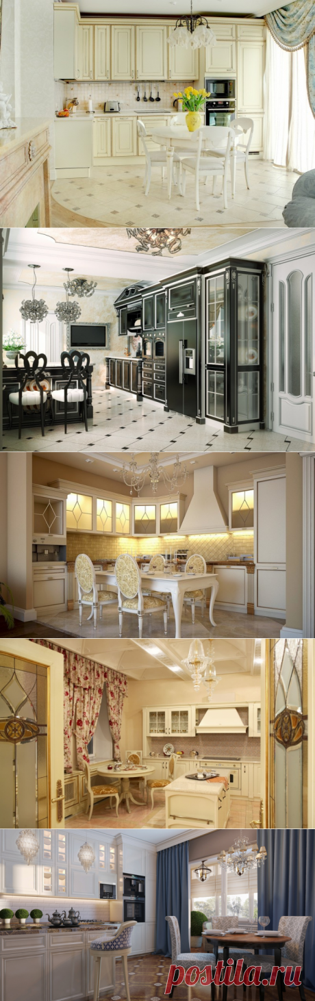 Neoclassical Style in the Kitchen | Interior Design Pictures