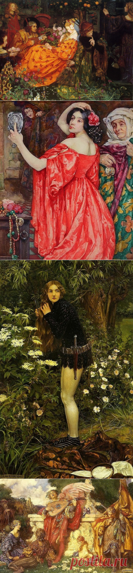 Художник Элеанор Фортескью-Брикдейл (Eleanor Fortescue-Brickdale). Картины