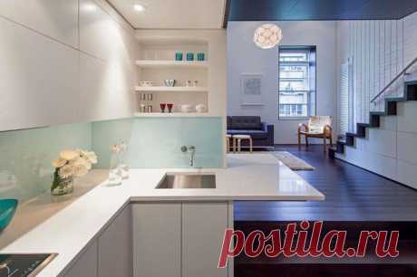 Идеи для маленьких квартир: микро-лофт в США / Дизайн интерьера / Архимир