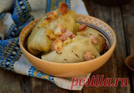 Голубцы с перловкой и горохом в мультиварке / Меню недели